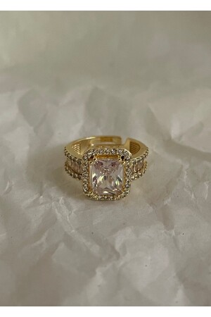 Gold Baguette Ring dop12378031igo - KİLİGİSTANBUL