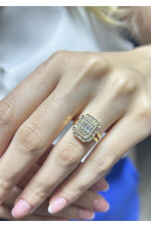 Gold-Baguette-Ring - Fay Yamaner