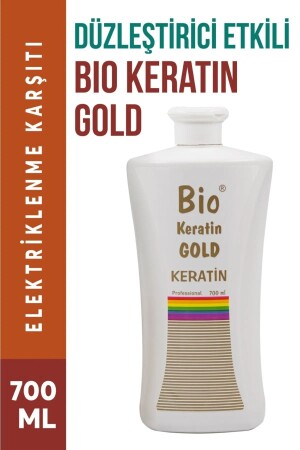 Gold Brazilian Blow Dry Keratin 700 ml 8681546031073 - Bio Keratin Gold