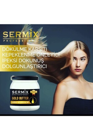 Gold Butter Durulanmaz Saç Maskesi - Sermix