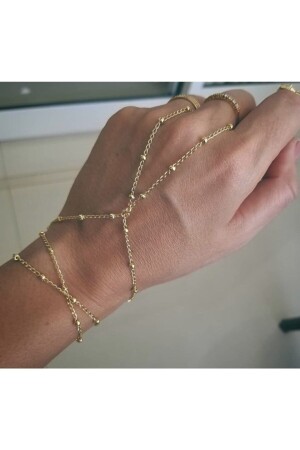 Gold Chain Hand Accessory - Qp Angel's