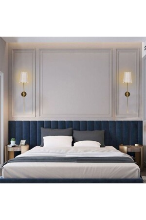 Gold Color Coated Hat Wall Sconce -hotel-office-salon-show Room-bedroom-cafe-bar-restaurant white lamp - avizade