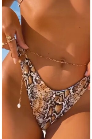 Gold Color Waist Chain and Waist Necklace with Anti-tarnish Thick Chain Mei - Misboho