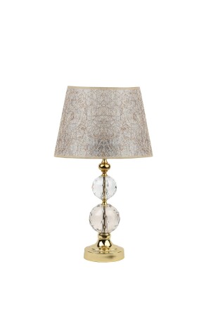Gold Crystal 2-Piece Globe Lampshade - Yellow Gray ABJ2112014 - Vinner