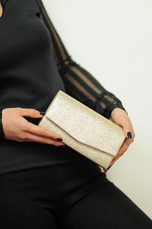 Gold Crystal Women's Evening Dress Bag - Wmilano