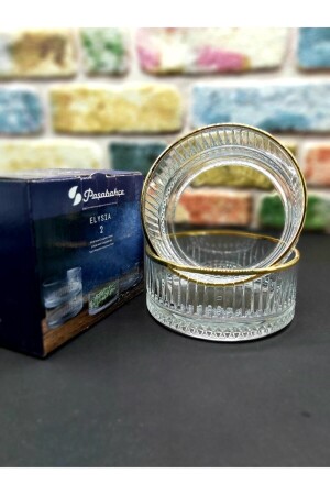 Gold Elysia Snack Bowl - 510cc -6 Pieces, EVS3426 - Paşabahçe