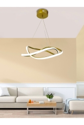 Gold Eskitme Ledli Avize Dalga Led Avize dalga - RSCOLLECTIONS