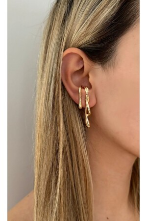 Gold Fluxing Earring Set - Lavian Accessories
