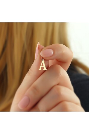 Gold Letter A Pendant SV0308 - Glorria