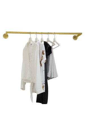 Gold Metal Solid Wall Mounted Hanger Clothes Hanger Garment Hanger Clothes Hanger Solid Hanger - Fec Reklam