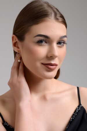 Gold Plated 925 Sterling Silver Real Pearl Earrings - Amberistan