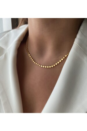 Gold Plated Ball Chain Necklace - Vi Store Vi Jewelry