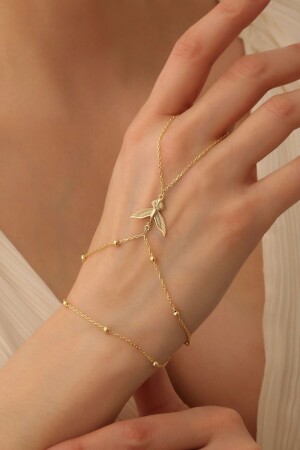 Gold Plated Phoenix Shahmaran 925 Sterling Silver - Emy By Emel Luxury Silver Jewelry