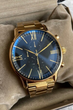 Gold Renk Unisex Premium Kol Saati LRBEYE211 - Leerybee