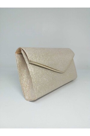 Gold-silbrige Abendtasche für Damen - Dizaynbag