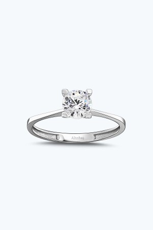 Gold Solitaire Ring - Altınbaş