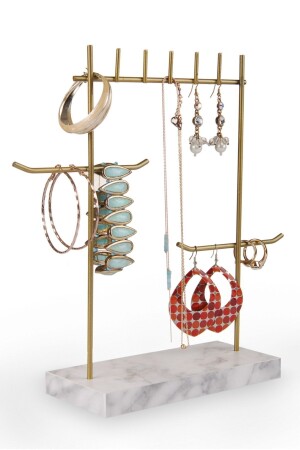 Gold-white Jewelry Stand - Aleda