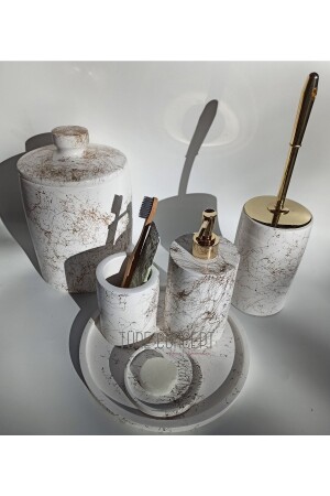 Gold&dore Patterned Bathroom Set Tr114000 - Ture Concept