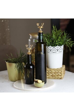 Golden Deer 2-Piece Cork Stopper AKY0056 - Akayev