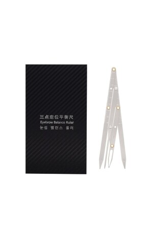 Golden Ratio Ruler Metal Cet054 For Microblading And Permanent Makeup - Prime