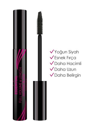 المسكارات الكاملة والطولية - الأسود المكثف - المسكارات المكثفة - Golden Rose