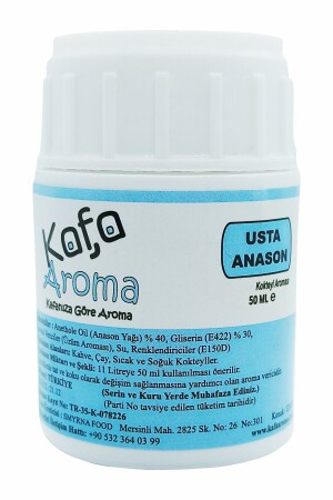 Golden Series Anise Kit Masters' Mix Anise Oil 50 ml - Kafa Aroma