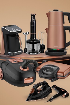 Goldline 32-teiliges, vorteilhaftes elektronisches Hochzeitspaket, elektrisches Küchen-Mitgift-Set BY-5722 - GoldMaster