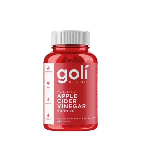 Goli Apple Cider Vinegar gummies (60 Gummies, Apple) - Goli
