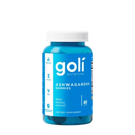 Goli Ashwagandha Gummies (60 Gummies, Mixed Berry) - Goli
