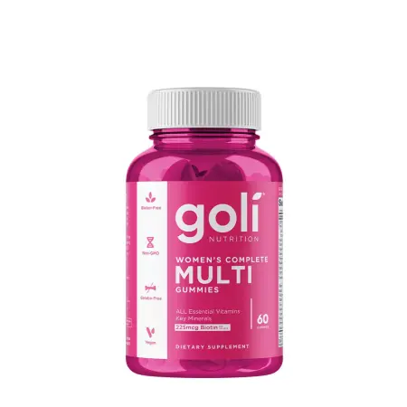 Goli Women's Complete Multi Gummies (60 Gummies) - Goli