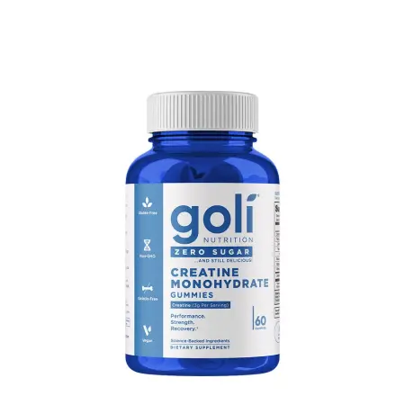 Goli Zero Sugar Creatine Gummies (60 Gummies) - Goli