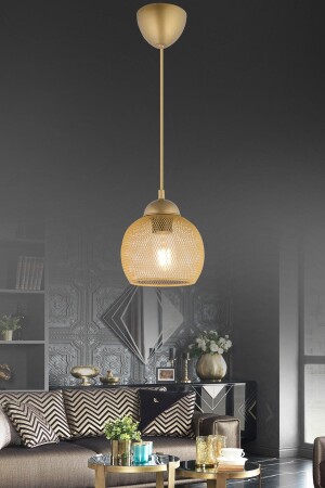 Gonca Metal Single Chandelier-antique TYC00688844033 - Nisaluce