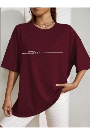 good baskılı T-shirt oversize - Penthilus