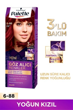 Göz Alıcı Renkler 6-88 Yoğun Kızıl - Palette