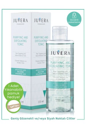 Gözenek Sıkılaştırıcı Ve Arındırıcı Tonik - Purifying And Exfoliating Tonic 200ml - Juvera Cosmeceuticals