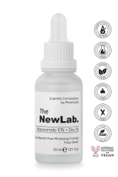 Gözenek Sıkılaştırıcı Ve Sivilce Karşıtı Cilt Bakımı Serumu 30 ml (NİACİNAMİDE 10% ZİNC 1%) NL07 - The NewLab