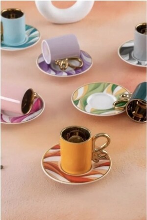 Grace 6 Person Coffee Cup Set 02ACR SHP-22-0140 - ACAR