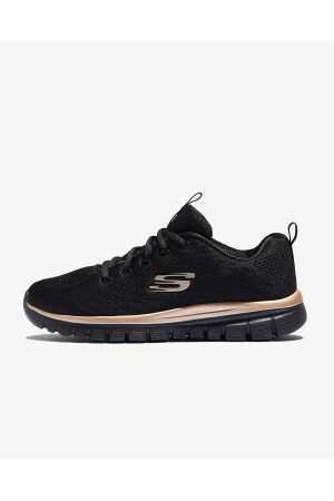 Graceful-get Connected Kadın Siyah Spor Ayakkabı 12615 Bkrg - Skechers
