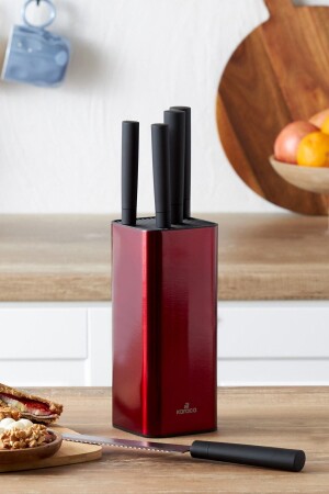 Grammy Red 6 Piece Knife Set 153. 03. 09. 0121 - Karaca