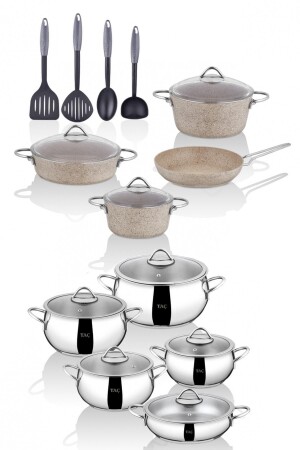 Grand Very 21 Piece Cookware Set MRK-060 - Taç