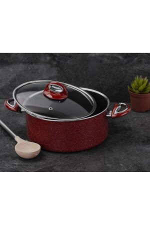 Granit Derin Tencere 24 Cm CLMN10168 - Taç