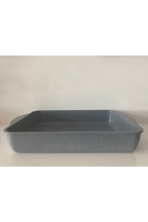 Gussgranit 35 cm Ofenblech / Grau 052 - ThermoAD