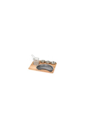 Granit Döküm Böbrek Fajita Sunum Seti 35x26 Cm HBV00000FLNL8 - Altınbaşak