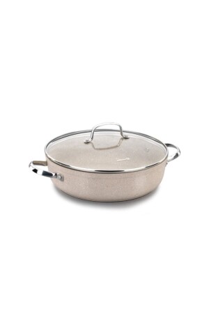 Granita 26 Cm Short Granite Pot A1263 - KORKMAZ