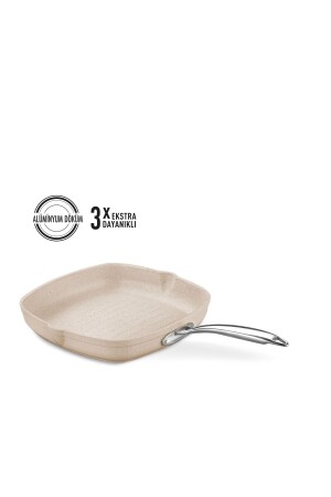 Granita 28x28 Cm Square Grill Pan krm0048 - KORKMAZ