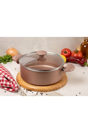 Granite 20 Cm Deep Pot Rose MS. GRNT. DRN. 20. ROSE - MEŞELER
