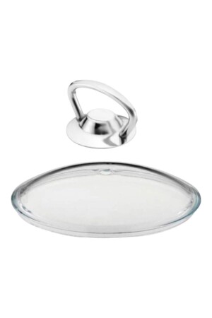 Granite And Steel Pot 24 Cm With Pyrex Glass Lid And Handle 120500024 - arcaK2