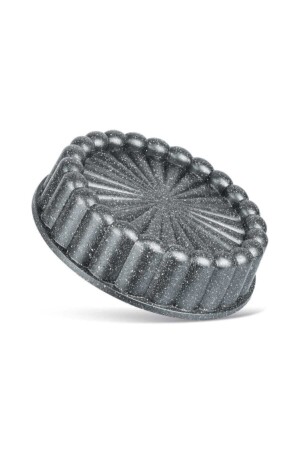 Granite Cast Tart Mold Gray 26cm Sliced ​​Tart Pie Mold Gray - Laviss