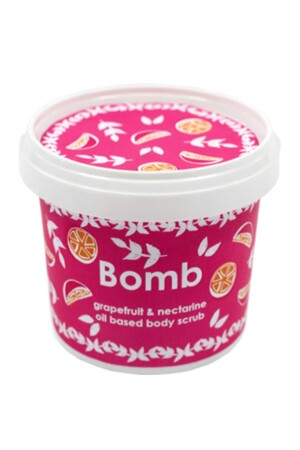 Grapefruit & Nectarine Body Peeling 375g - Bomb Cosmetics