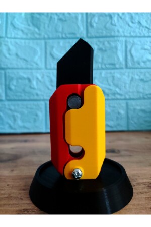 Schwerkraftmesser Karottenmesser Zappelmesser Spielzeug/GelbRot - Tezgah3d